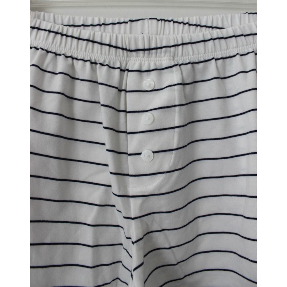 No Boundaries Womens Cloud Core Sleepwear Shorts White Stripe Size M NWT - Picture 3 of 4